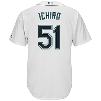 シアトルマリナーズ　ゲームシャツ　90s　アメリカ製　MLB　イチロー　usa 90s USA製 マリナーズ イチロー Tシャツ MLB majestic L - メルカリ
